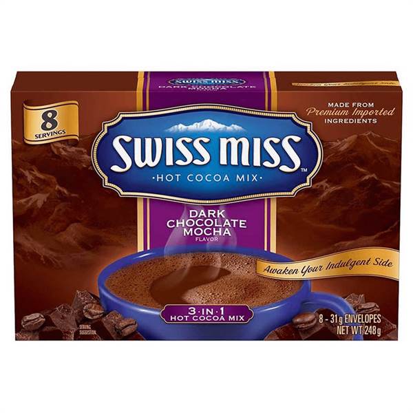 Swiss Miss Dark Chocolate Mocha Imported